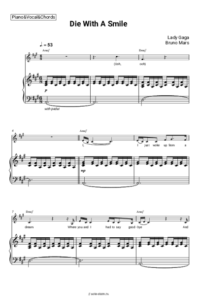 undefined Lady Gaga, Bruno Mars - Die With A Smile