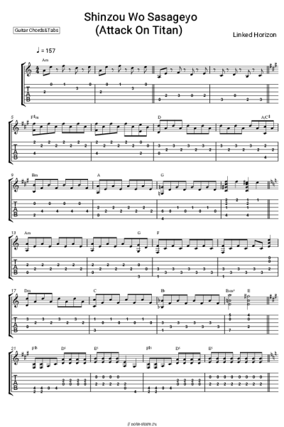 undefined Linked Horizon - Shinzou Wo Sasageyo (Attack On Titan)