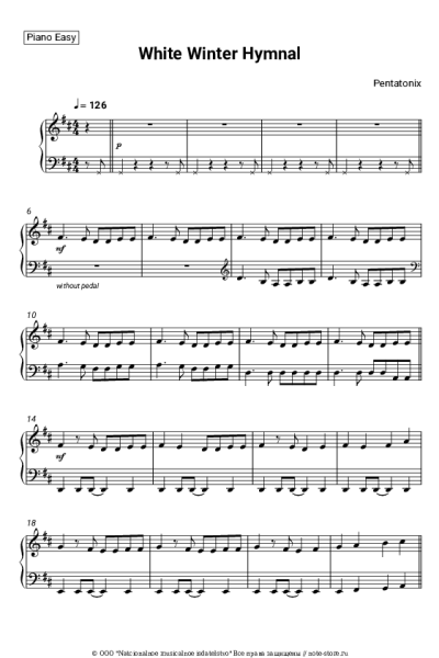 undefined Pentatonix - White Winter Hymnal