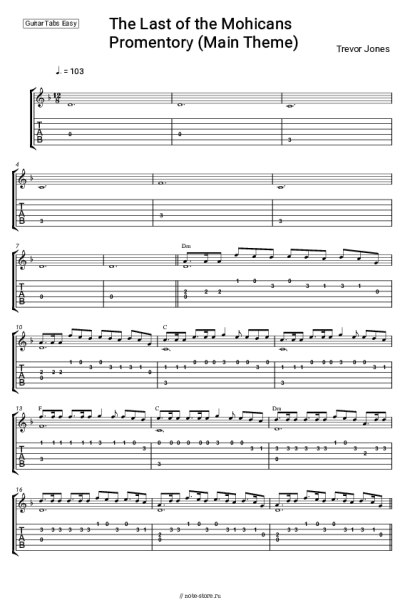 undefined Trevor Jones - The Last of the Mohicans - Promentory (Main Theme)