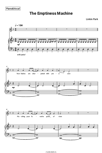 undefined Linkin Park - The Emptiness Machine