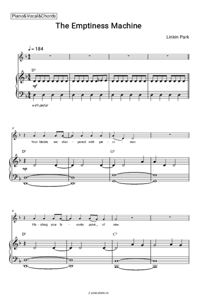 undefined Linkin Park - The Emptiness Machine