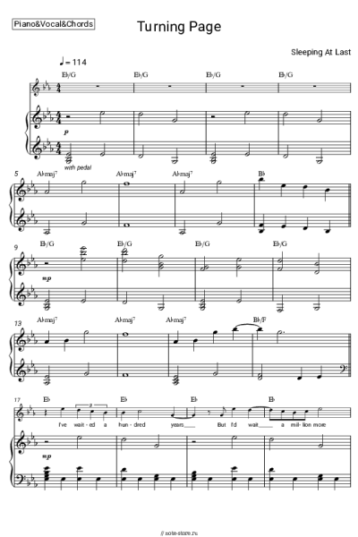 undefined Sleeping at Last - Turning Page