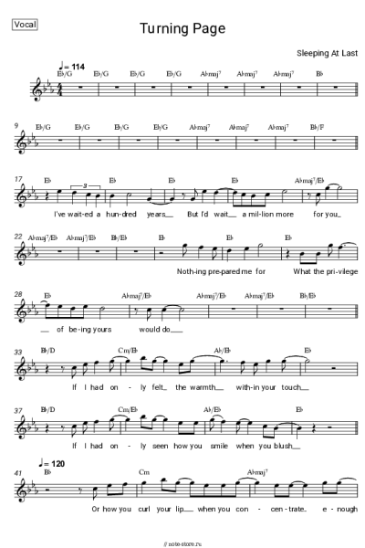 undefined Sleeping at Last - Turning Page