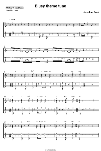 undefined Bluey, Joff Bush - Bluey Theme Tune (from 'Bluey')