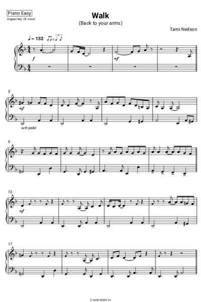 Ноты, аккорды Tami Neilson - Walk (Back to your arms)