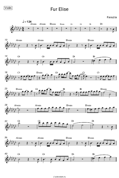 undefined Faouzia - Fur Elise