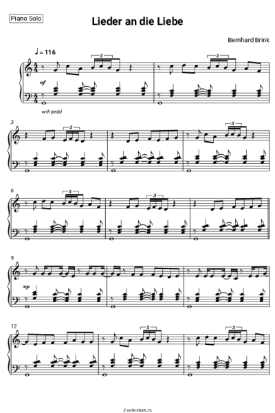 undefined Bernhard Brink - Lieder an die Liebe
