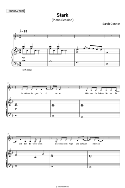 undefined Sarah Connor - Stark (Piano Session)