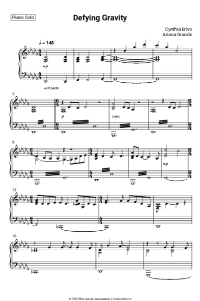 undefined Ariana Grande, Cynthia Erivo - Defying Gravity