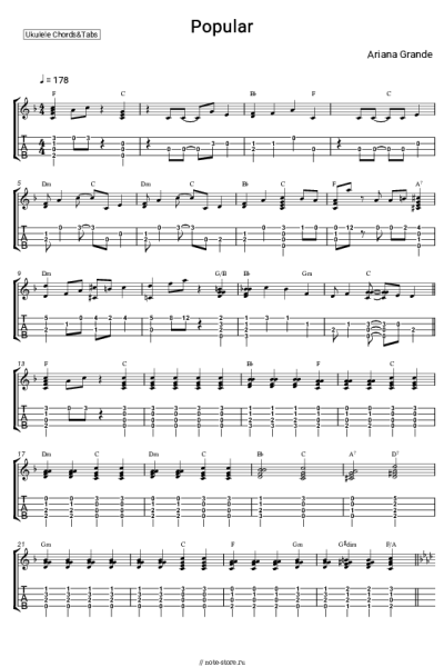 undefined Ariana Grande - Popular (From 'Wicked')