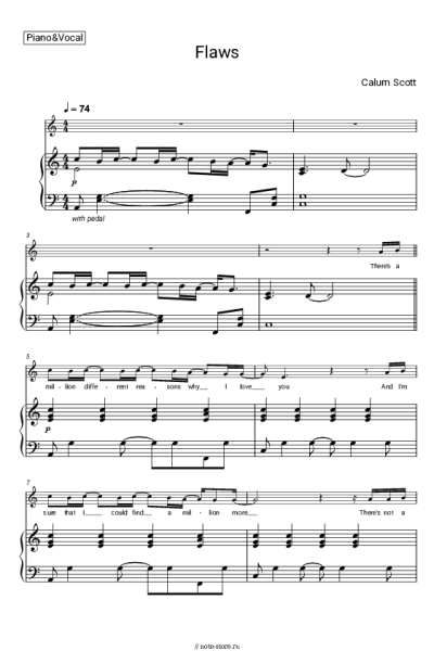 undefined Calum Scott - Flaws