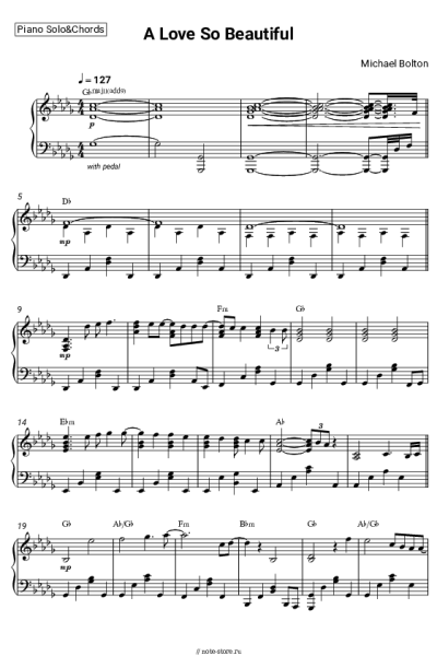undefined Michael Bolton - A Love So Beautiful