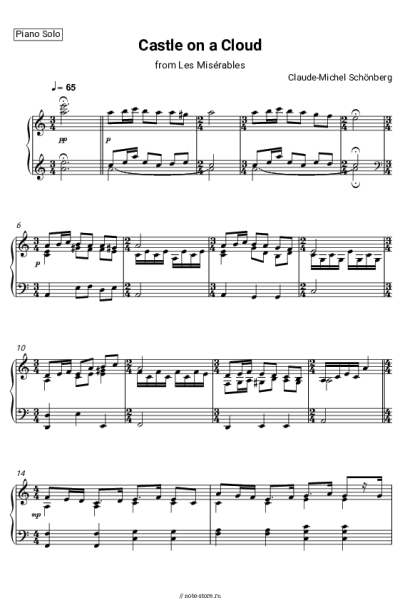 undefined Isabelle Allen - Castle on a Cloud (from 'Les Misérables')