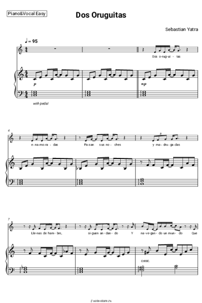 undefined Sebastian Yatra - Dos Oruguitas (from 'Encanto')