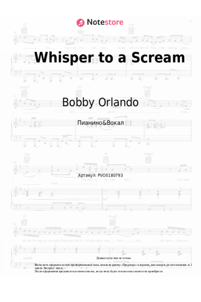 undefined Bobby Orlando, Claudja Barry - Whisper to a Scream
