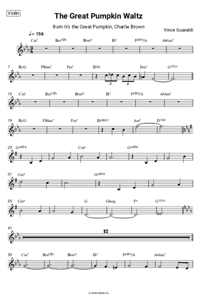 undefined Vince Guaraldi - The Great Pumpkin Waltz (from 'It's the Great Pumpkin, Charlie Brown')