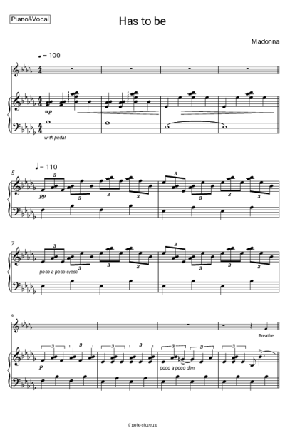 undefined Madonna - Has to Be