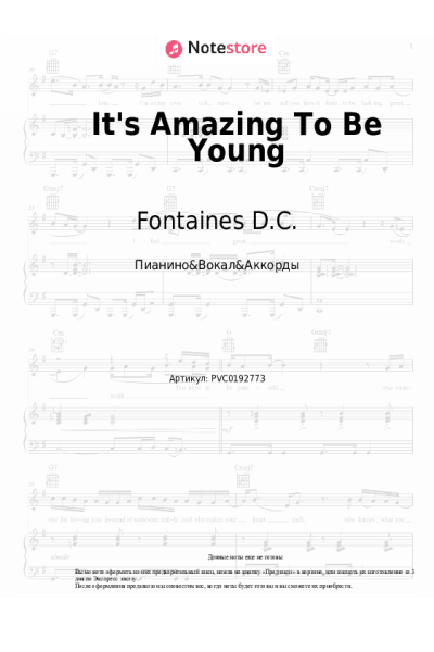 undefined Fontaines D.C. - It's Amazing To Be Young