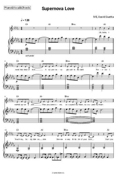 undefined David Guetta, IVE - Supernova Love