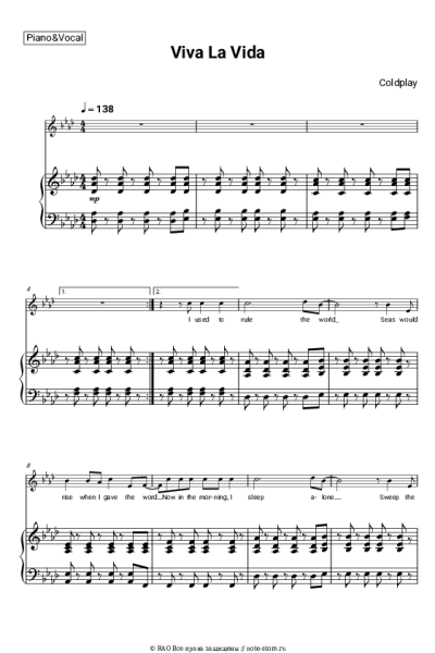 undefined Coldplay - Viva La Vida