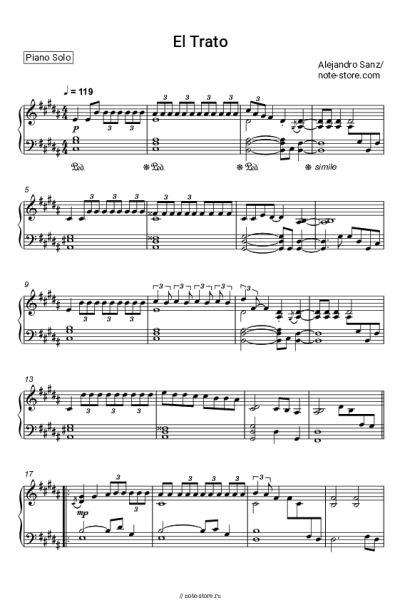undefined Alejandro Sanz - El Trato