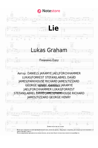 undefined Lukas Graham - Lie