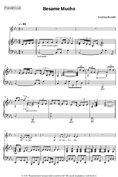undefined Andrea Bocelli - Besame Mucho