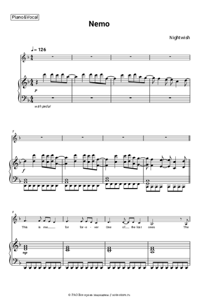 undefined Nightwish - Nemo