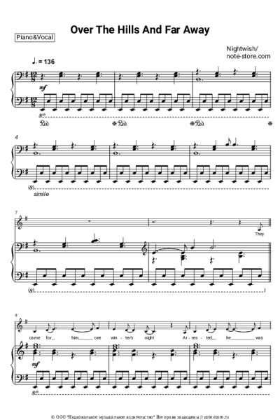 undefined Nightwish - Over the hills and far away