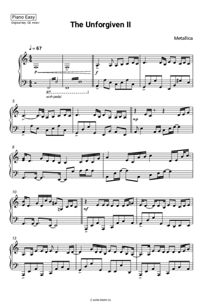 undefined Metallica - The Unforgiven II
