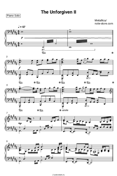 undefined Metallica - The Unforgiven II