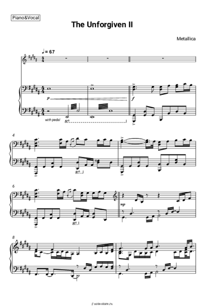 undefined Metallica - The Unforgiven II
