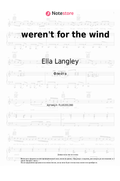 undefined Ella Langley - weren't for the wind