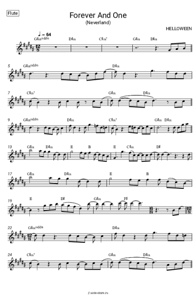 undefined Helloween - Forever and One (Neverland)