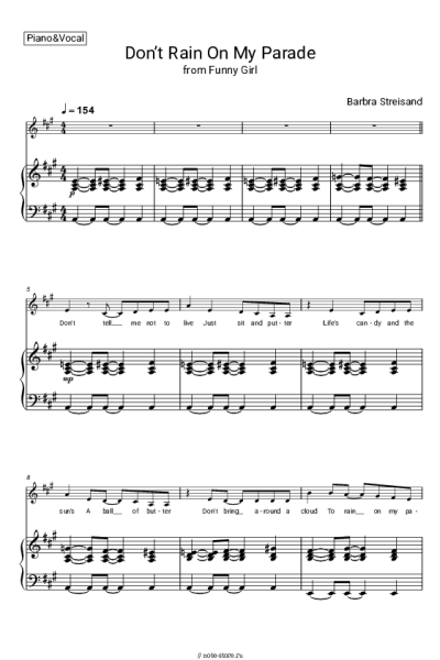 undefined Barbra Streisand - Don’t Rain On My Parade