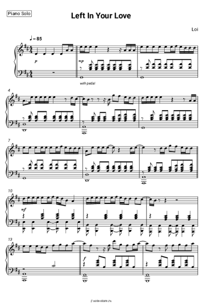 undefined Loi - Left In Your Love