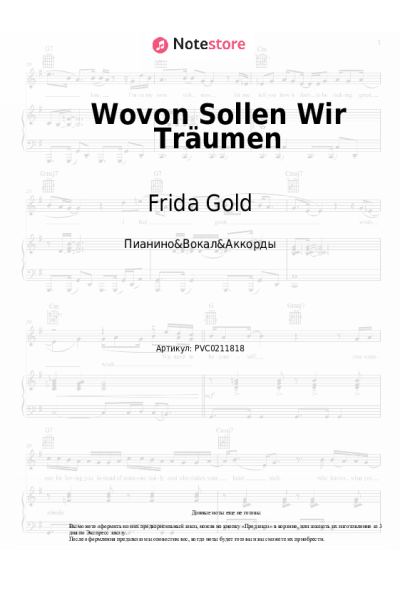 undefined Frida Gold - Wovon Sollen Wir Träumen