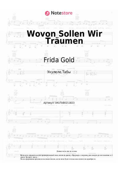undefined Frida Gold - Wovon Sollen Wir Träumen