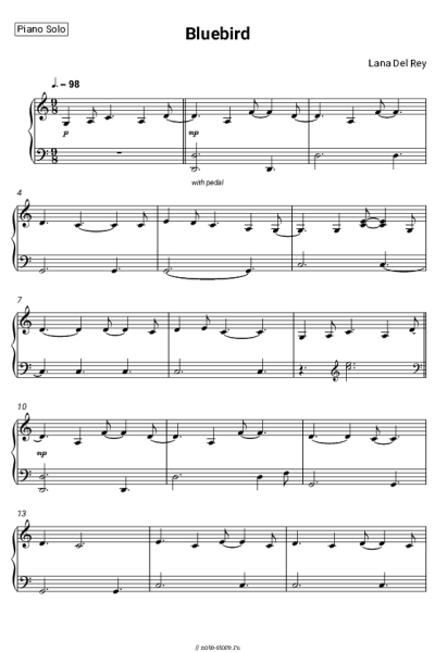 undefined Lana Del Rey - Bluebird