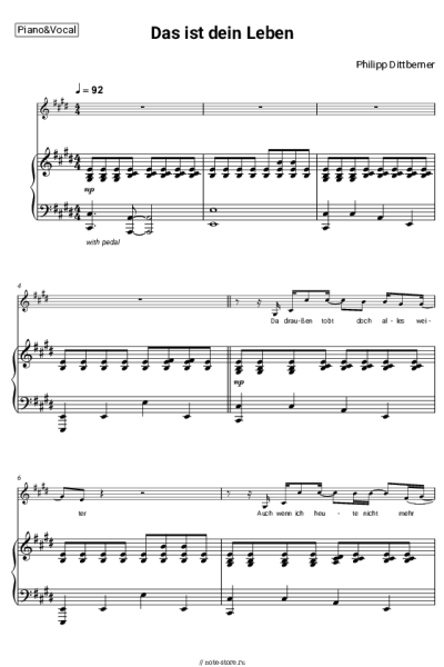 undefined Philipp Dittberner - Das ist dein Leben