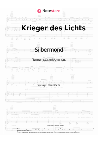 undefined Silbermond - Krieger des Lichts