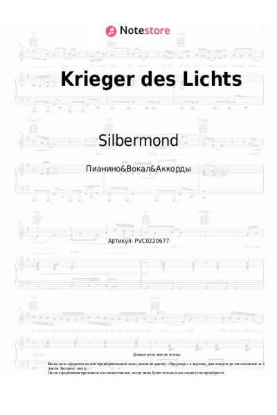 undefined Silbermond - Krieger des Lichts