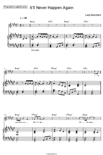 undefined Lady Blackbird - It’ll Never Happen Again