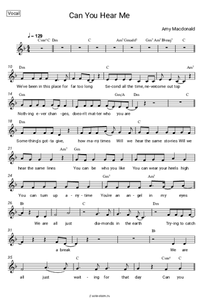 undefined Amy Macdonald - Can You Hear Me
