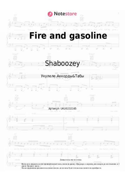undefined Shaboozey - Fire and gasoline