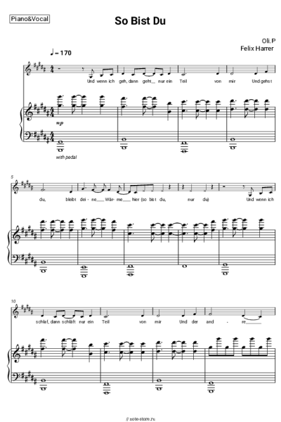 undefined Oli.P, Felix Harrer - So Bist Du