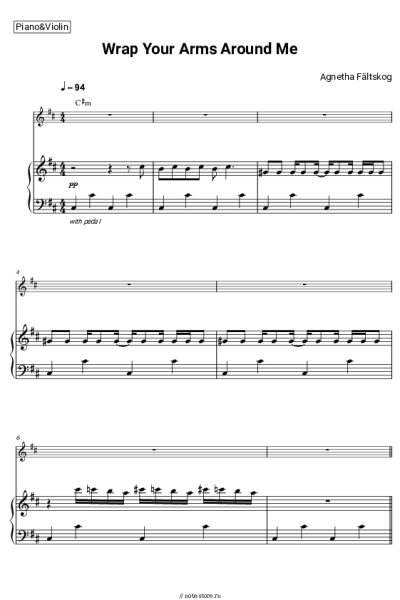 undefined Agnetha Fältskog - Wrap Your Arms Around Me