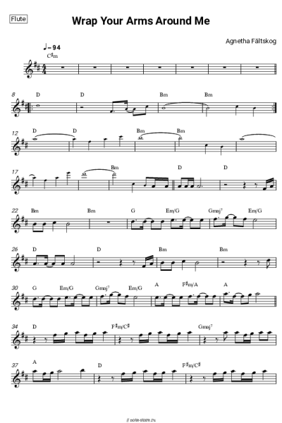 undefined Agnetha Fältskog - Wrap Your Arms Around Me