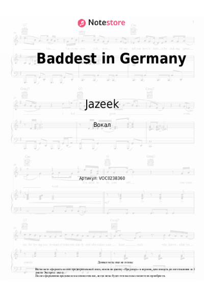 undefined Jazeek - Baddest in Germany